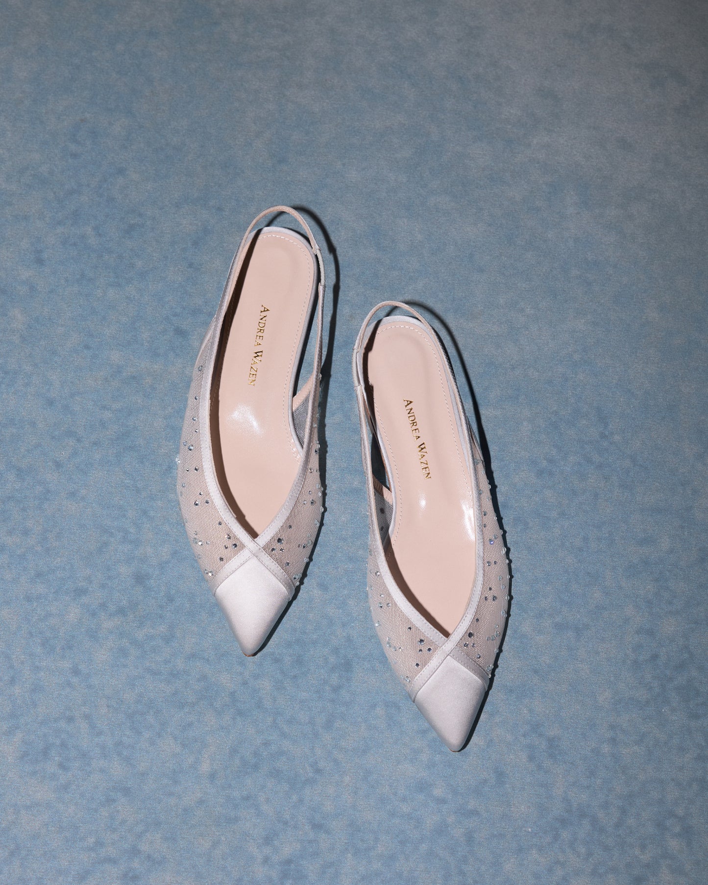 INES FLAT SLING MESH GLITZ 10