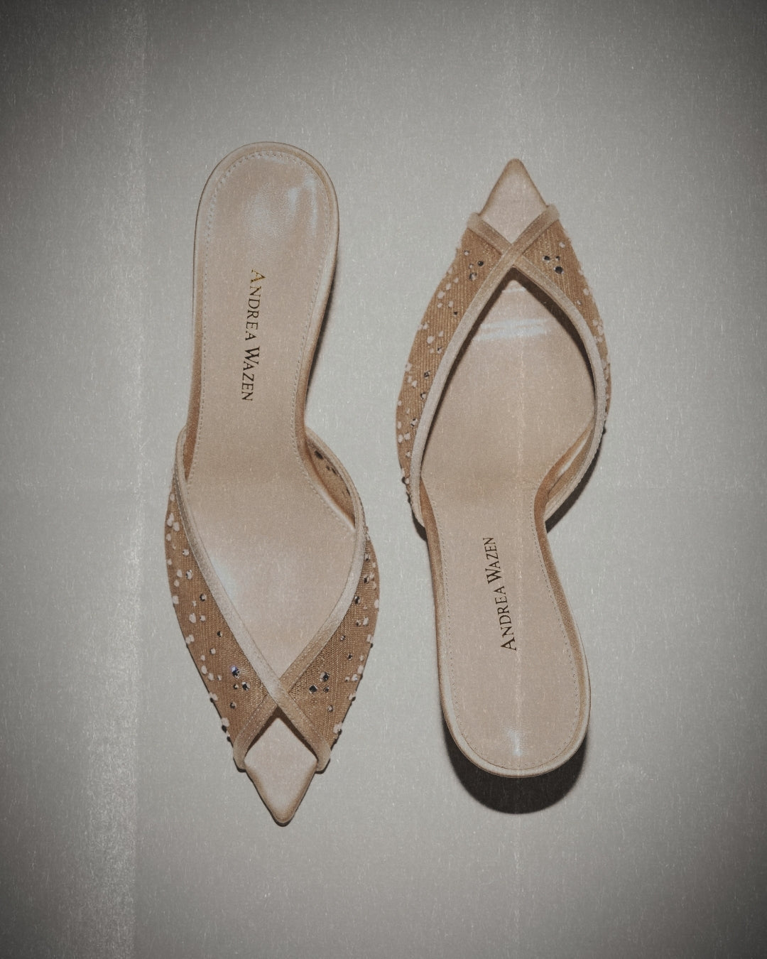 KATY MULE MESH GLITZ 75