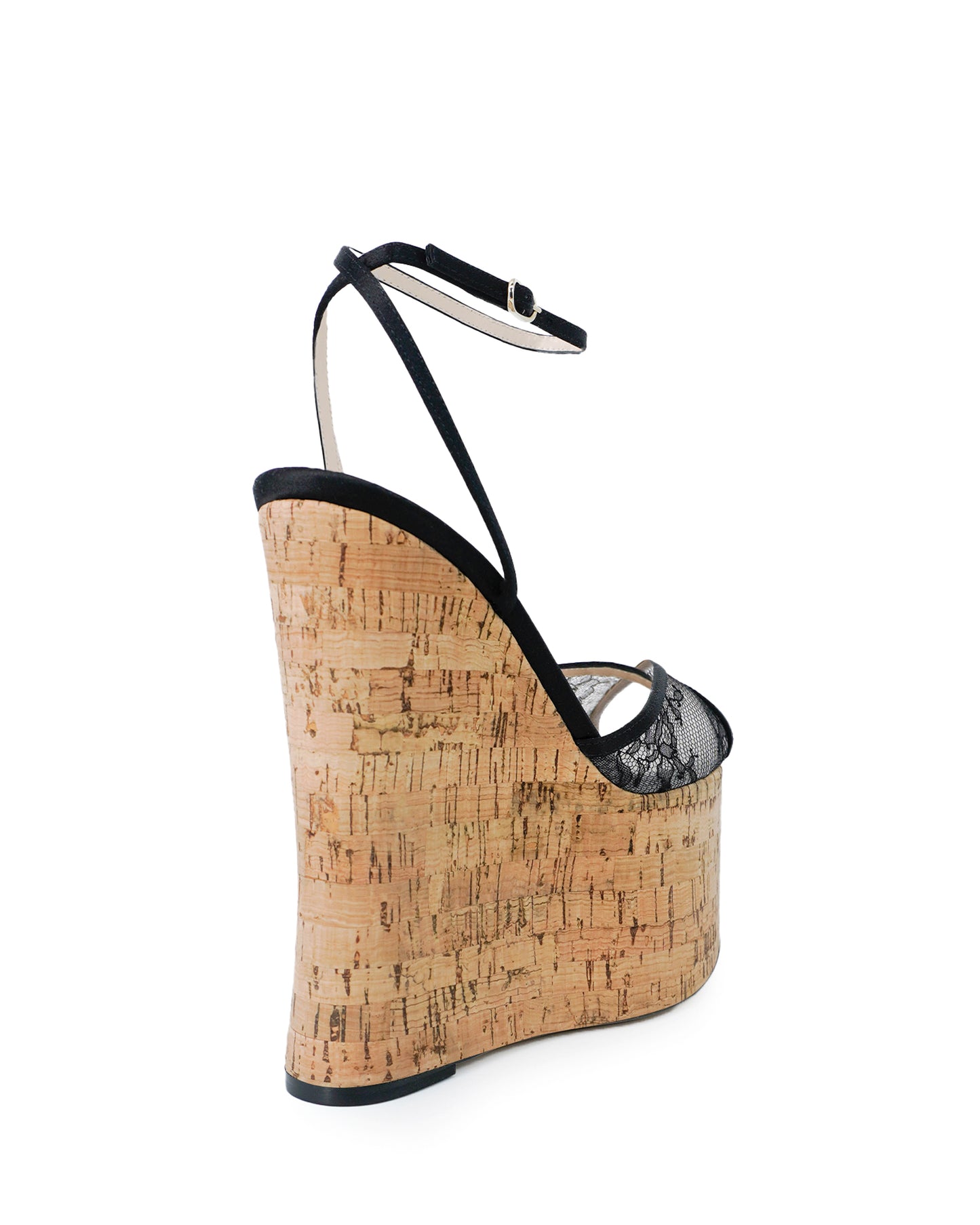 BARDOT CORK WEDGE LACE 150