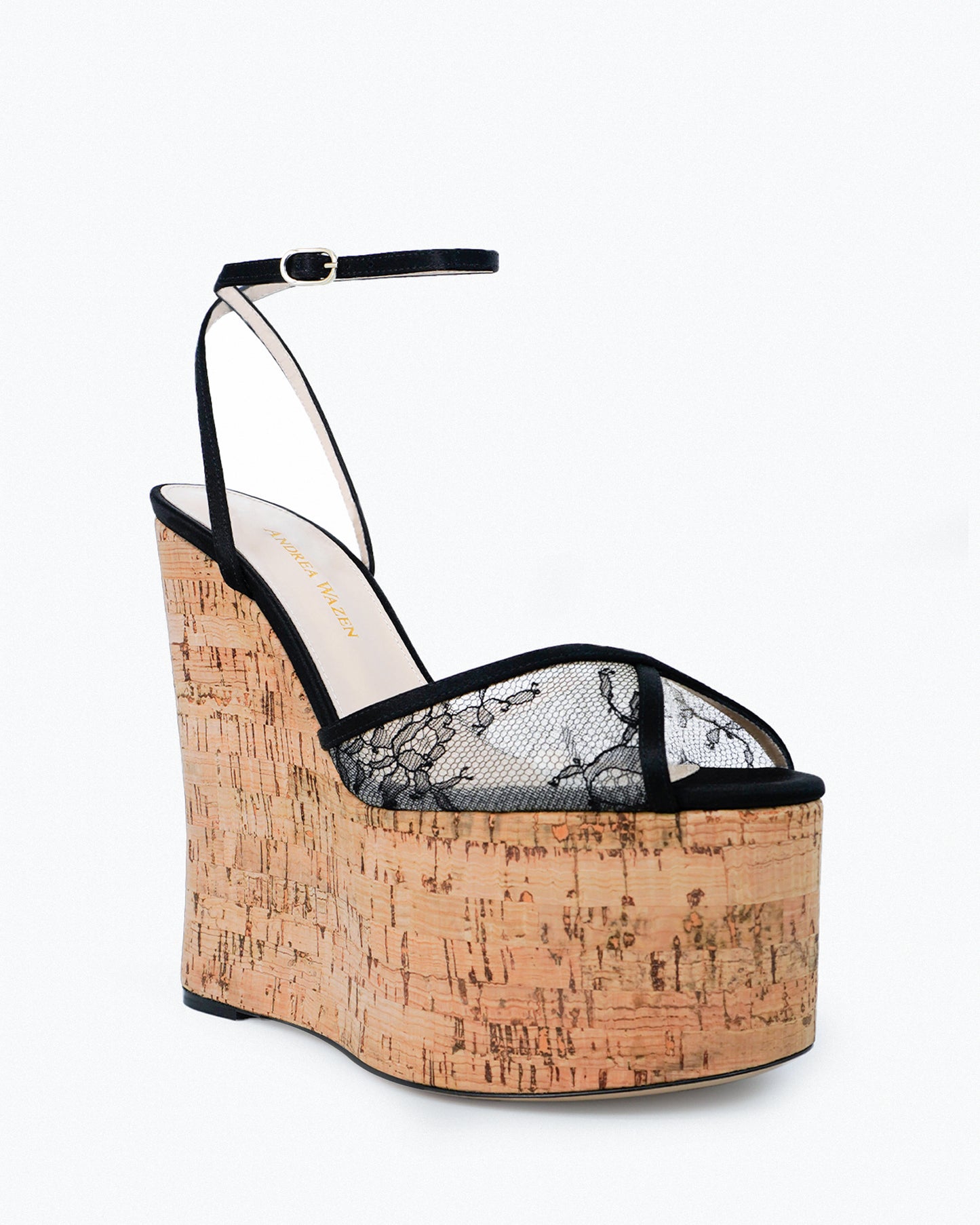 BARDOT CORK WEDGE LACE 150