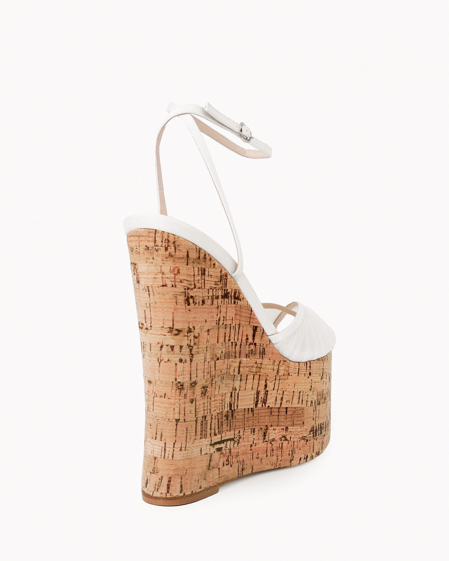 BARDOT CORK WEDGE TULLE 150