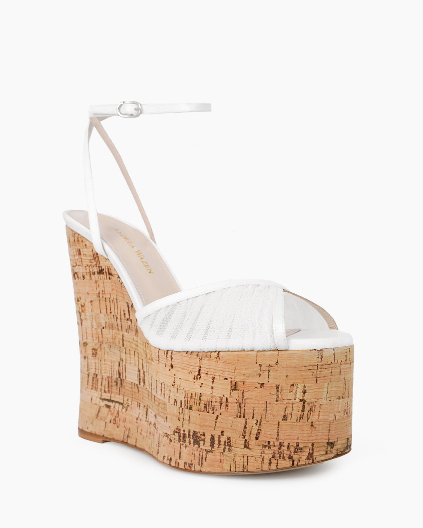 BARDOT CORK WEDGE TULLE 150