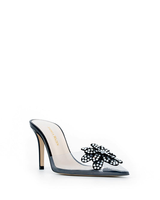 FLORA PVC GLITZ MULE 85