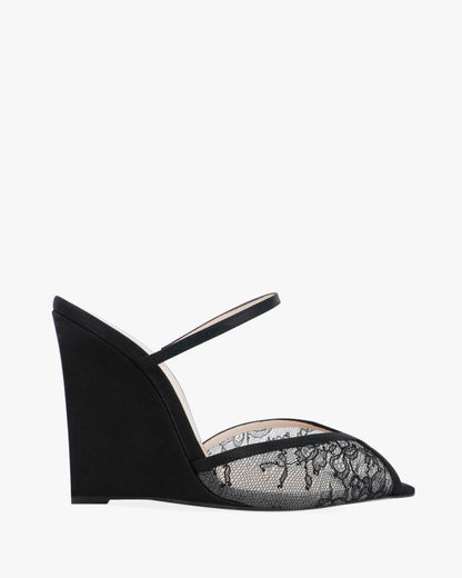 KATY WEDGE LACE 105