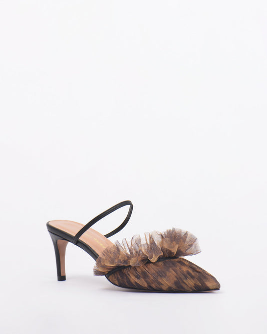 FRANCA MULE LEOPARD 60