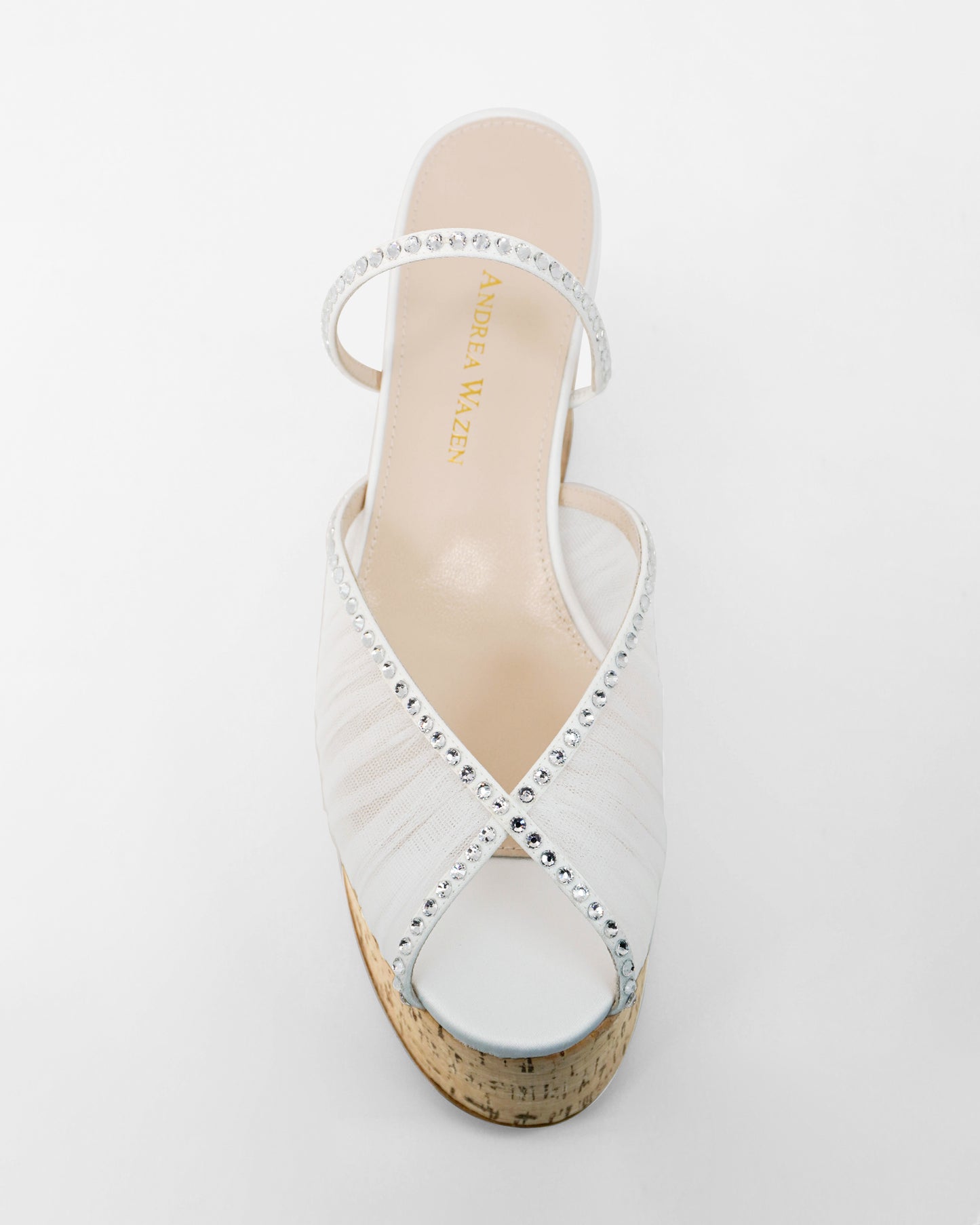 PALOMA CORK WEDGE GLITZ 90