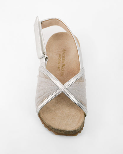 BARDOT MINI CORK METALLIC