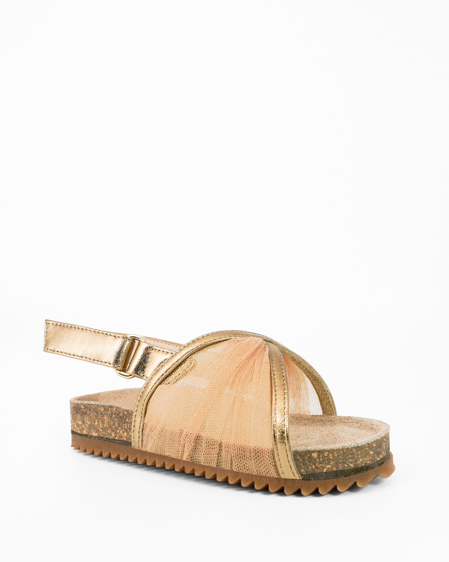 BARDOT MINI CORK METALLIC