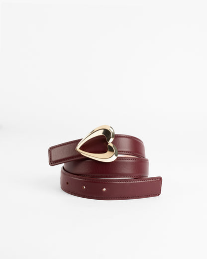 AW HEART REVERSIBLE BELT