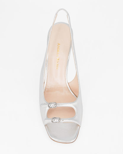 CAROL SLING BLOCK METALLIC 85