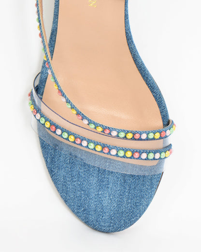 DASSY BLOCK DENIM MIXED 65