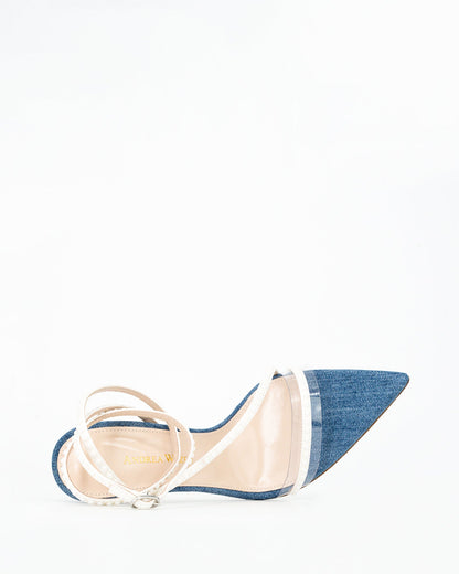 DASSY SANDAL DENIM PEARL 105