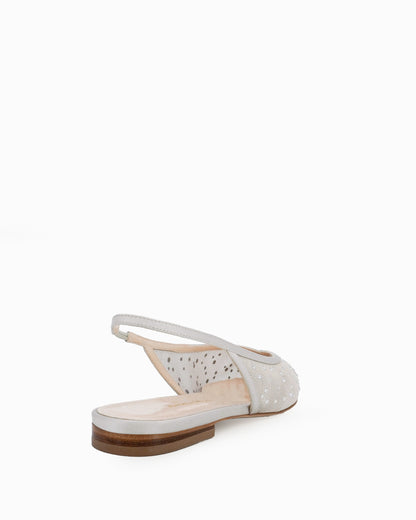 INES FLAT SLING MESH GLITZ 10