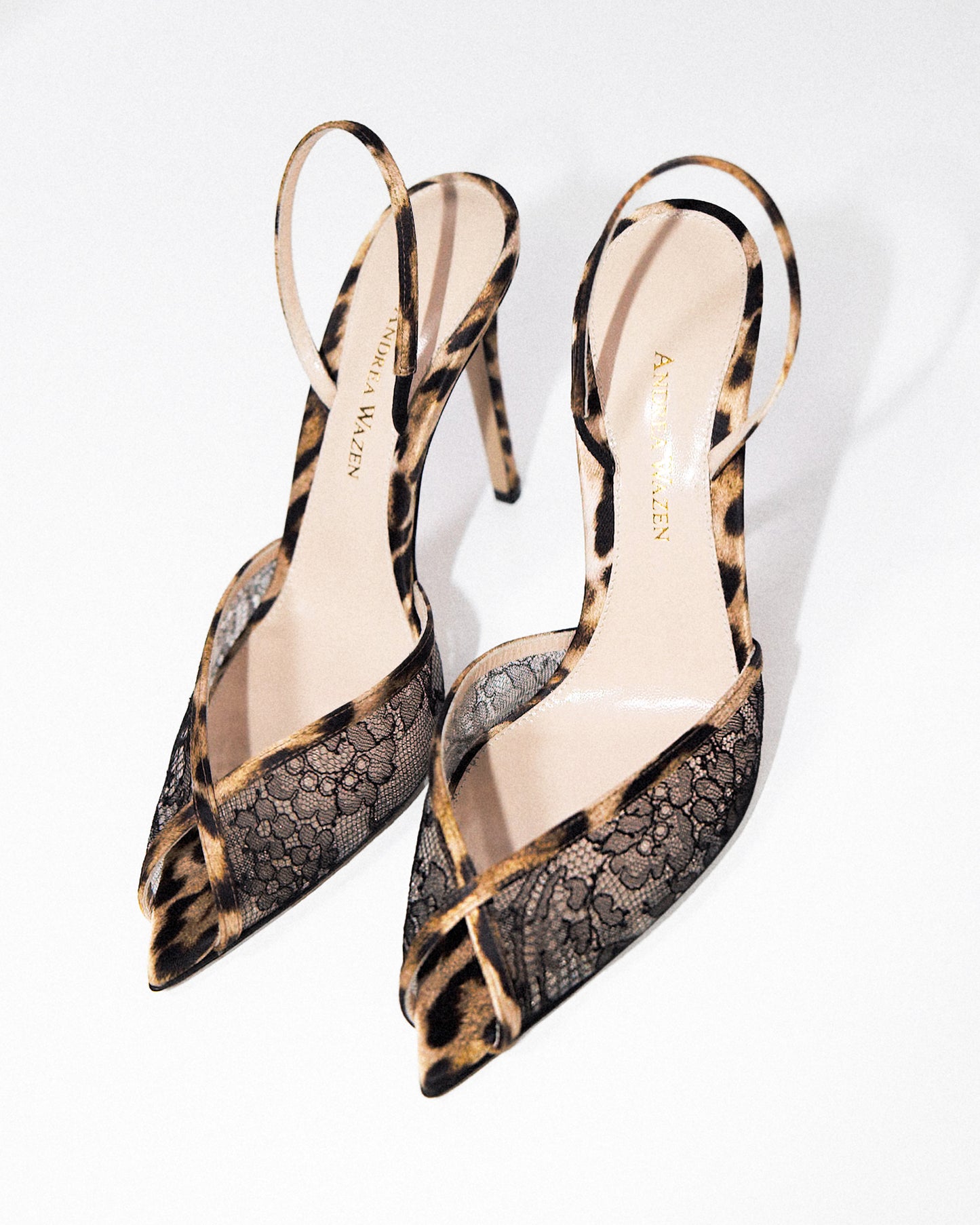 KATY SLING LACE LEOPARD 105