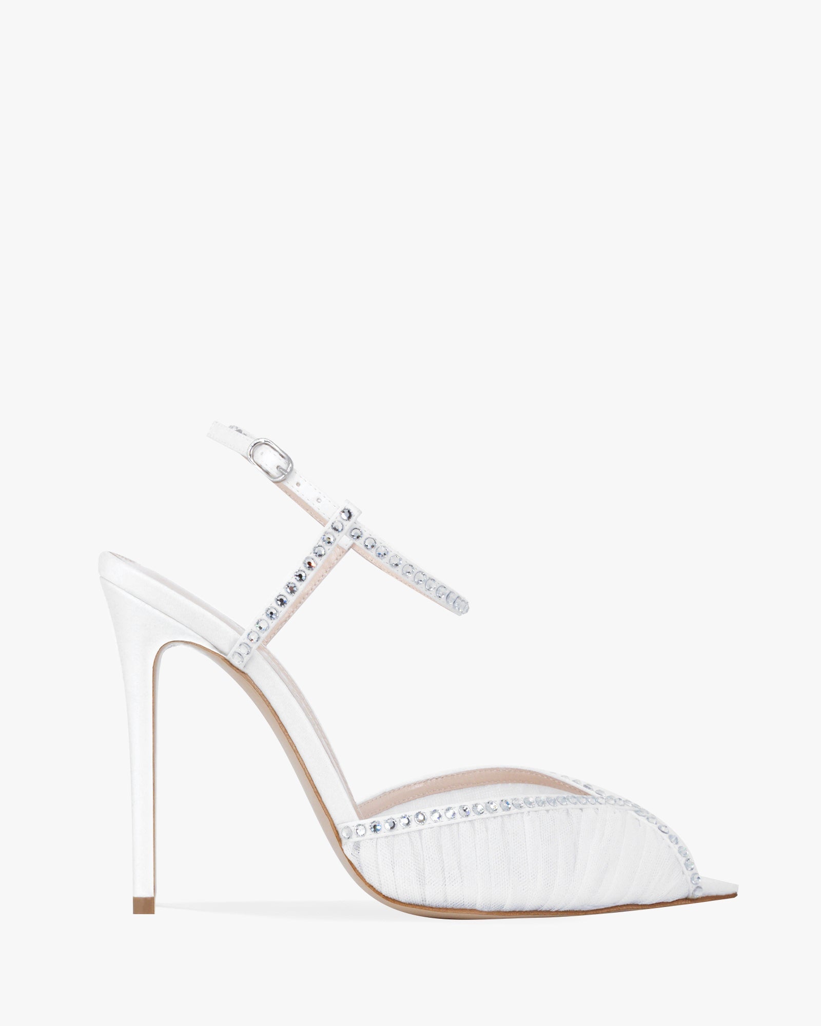 KATY MULE LACE PEARL 75 – Andrea Wazen KATY MULE LACE PEARL 75 – Andrea Wazen