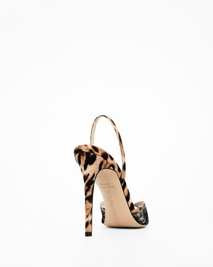 KATY SLING LACE LEOPARD 105