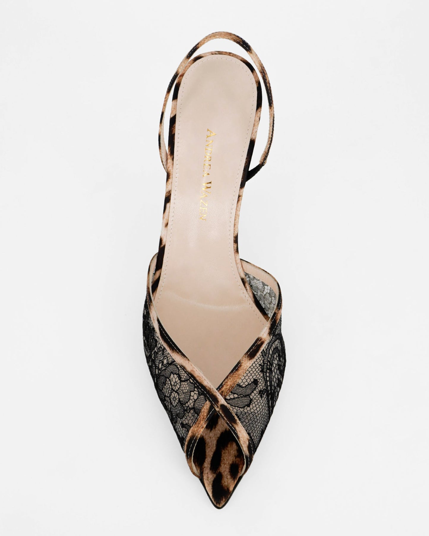 KATY SLING LACE LEOPARD 105