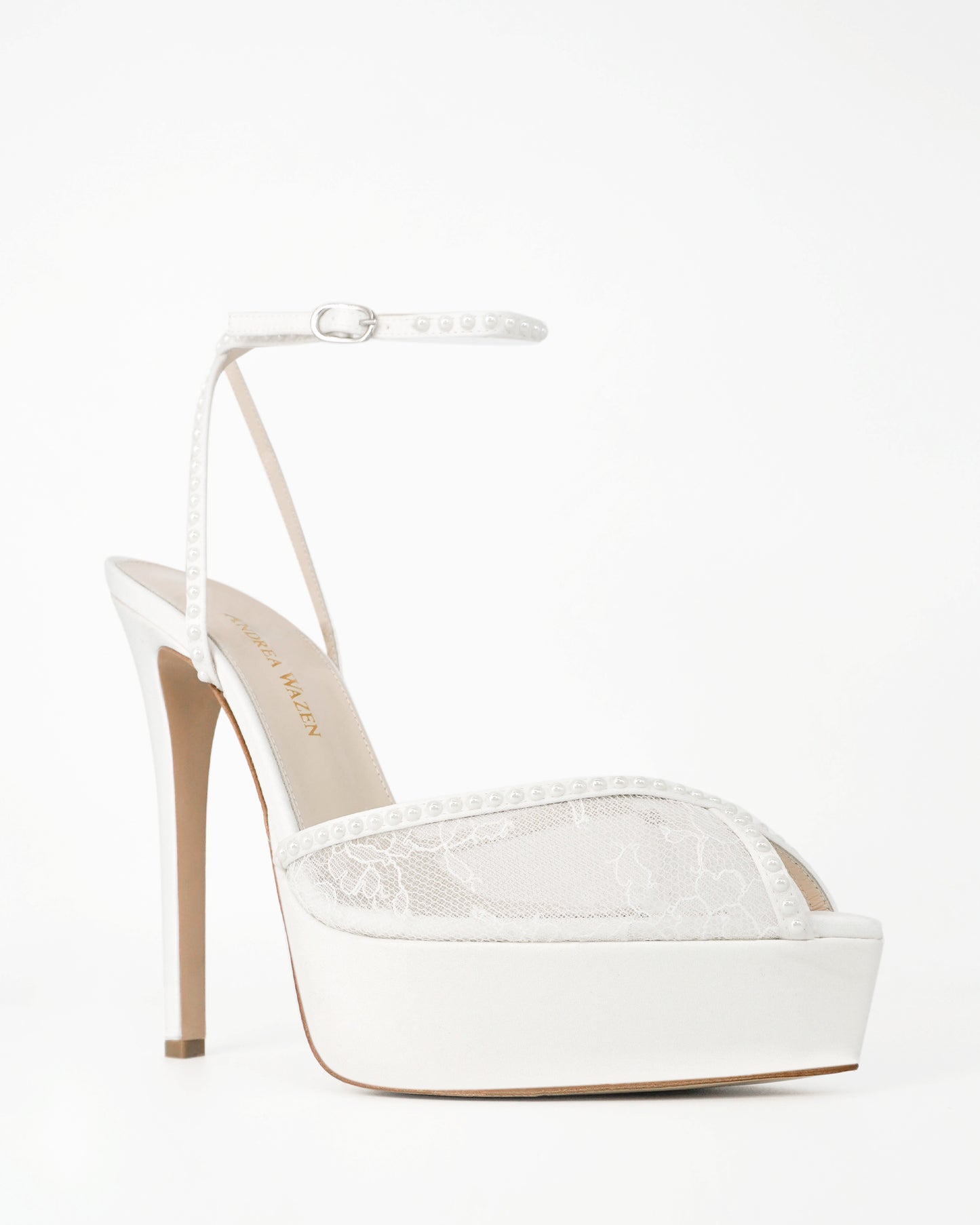 KATY LACE PLATFORM PEARL 140