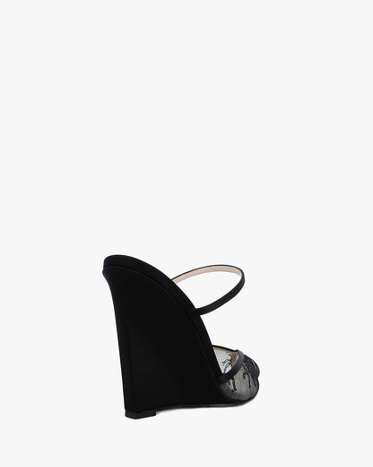 KATY WEDGE LACE 105