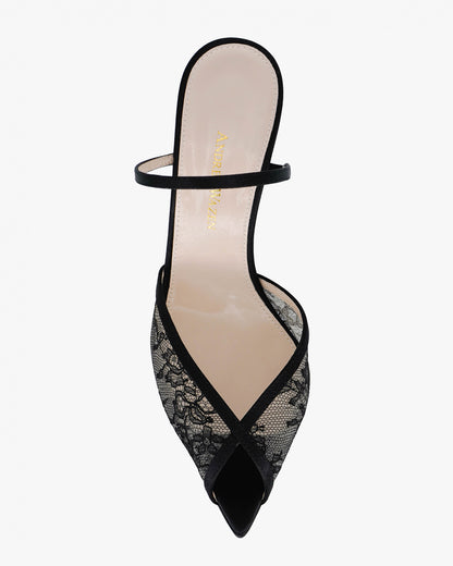 KATY WEDGE LACE 105