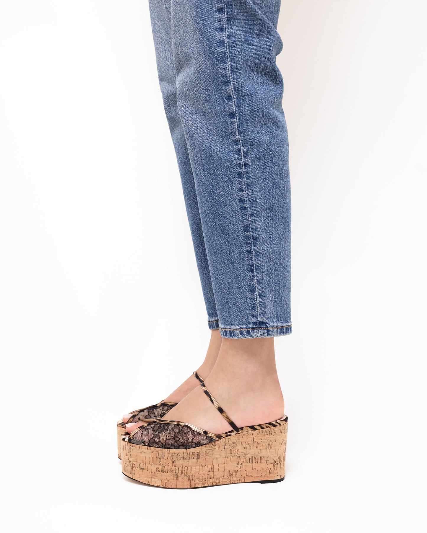 PALOMA CORK WEDGE LEO 90